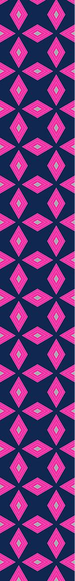 patterned-wallpaper-rhomb-floral