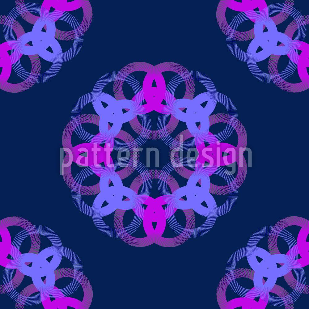 patterned-wallpaper-soft-rings