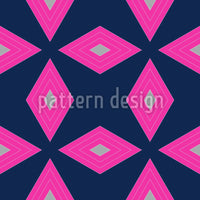 patterned-wallpaper-rhomb-floral