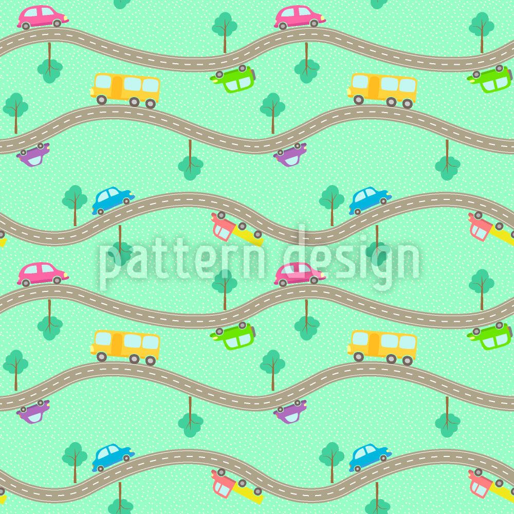 patterned-wallpaper-roads-and-cars