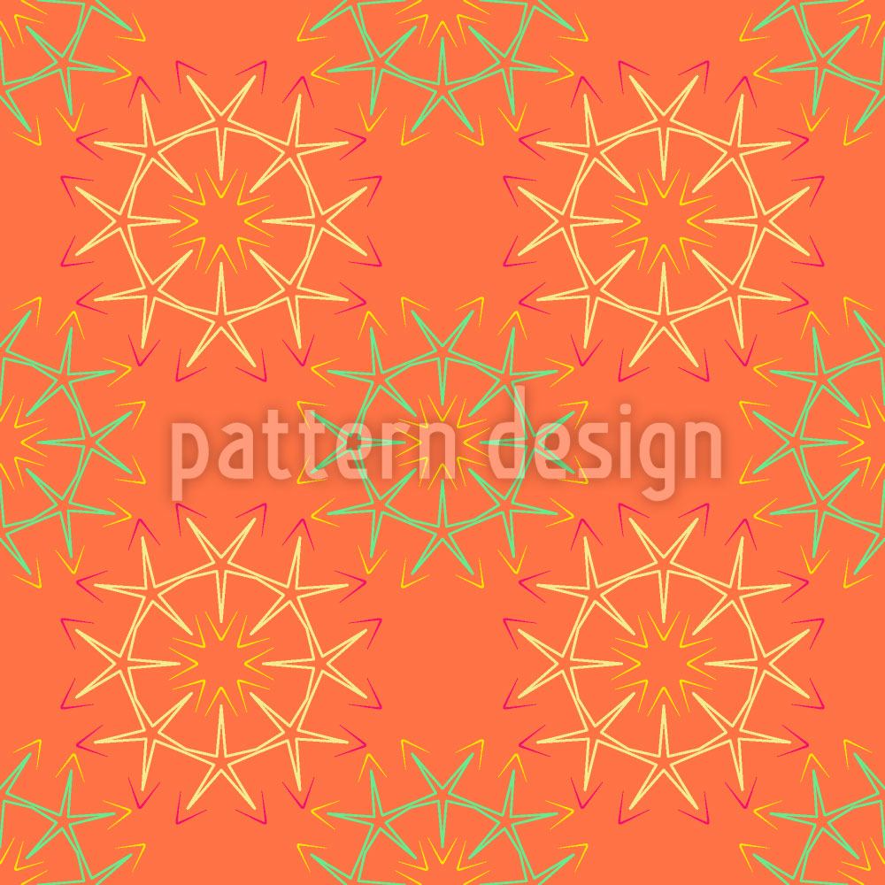 patterned-wallpaper-summer-star