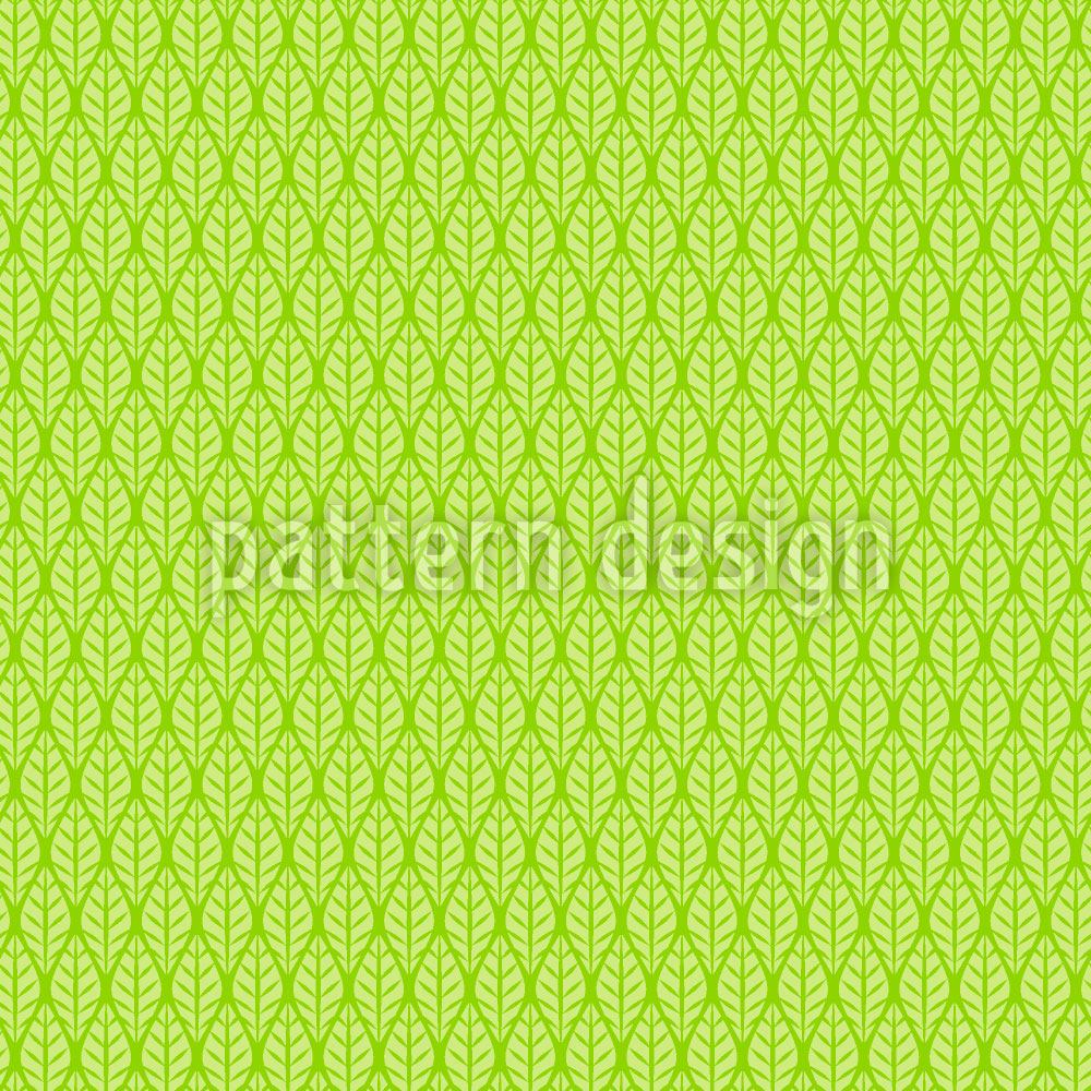 patterned-wallpaper-checkered-spring-leaves