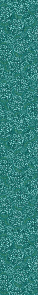 patterned-wallpaper-blooming-flowers