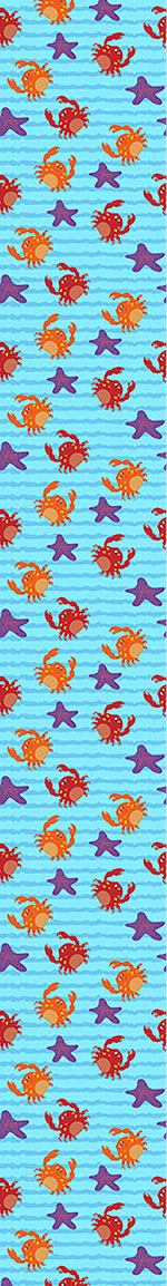 patterned-wallpaper-swimming-with-crabs