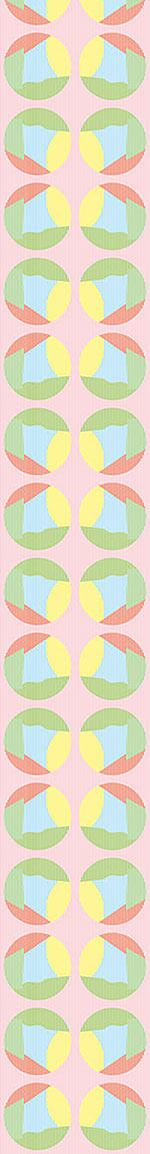 patterned-wallpaper-striped-circles-in-pastel