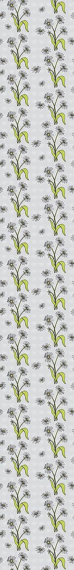 patterned-wallpaper-daisy-flowers-grey