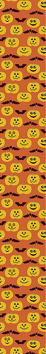 patterned-wallpaper-partytime-at-jack-o-lantern-and-bat