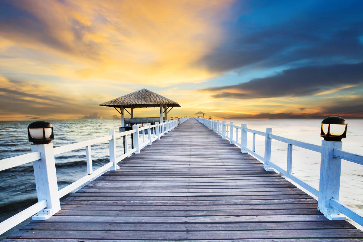 photo-wallpaper-the-bridge-into-the-sea