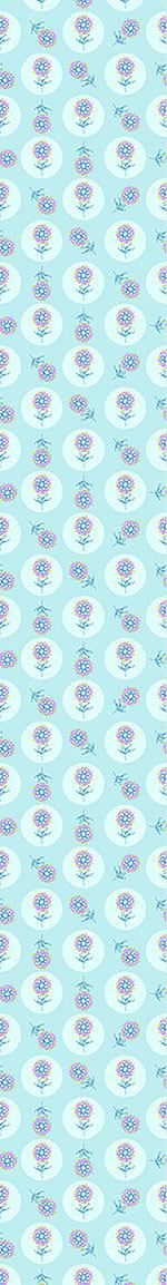 patterned-wallpaper-polka-dots-and-flower