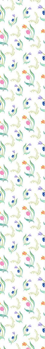 patterned-wallpaper-delicate-tulips