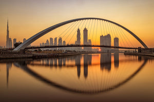 photo-wallpaper-sunrise-at-the-dubai-water-canal-x