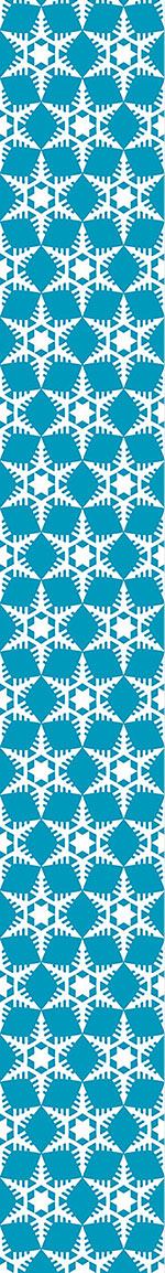 patterned-wallpaper-cut-out-snowflakes