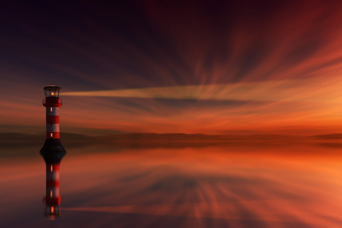 photo-wallpaper-red-sky-at-the-lighthouse