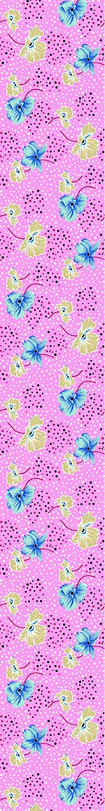 patterned-wallpaper-blossoms-and-dots