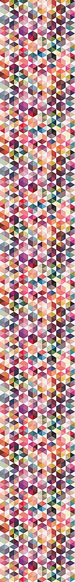 patterned-wallpaper-hexagon-facets