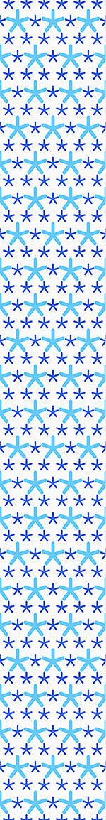 patterned-wallpaper-snowflakes-dance-on-dots