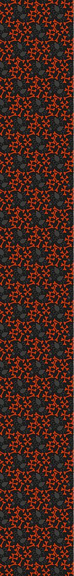 patterned-wallpaper-bones-and-spiders