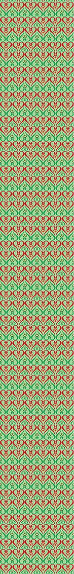 patterned-wallpaper-hearts-on-green