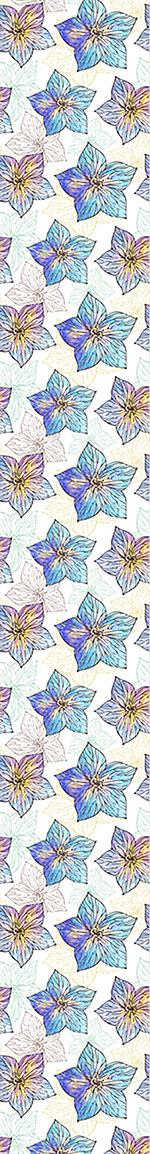 patterned-wallpaper-watercolor-hibiscus