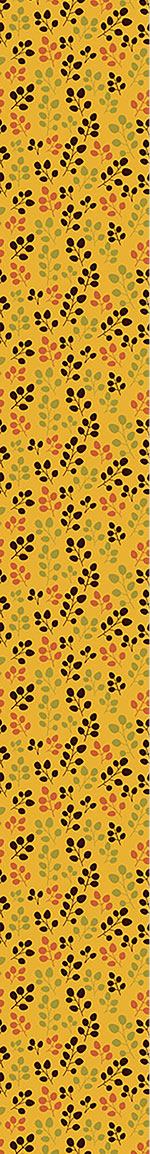 patterned-wallpaper-autumn-foliage-on-gold