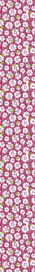 patterned-wallpaper-painted-daisies