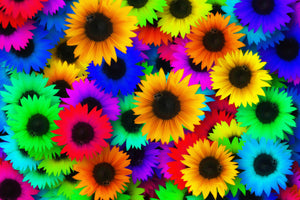 photo-wallpaper-colorful-sunflowers