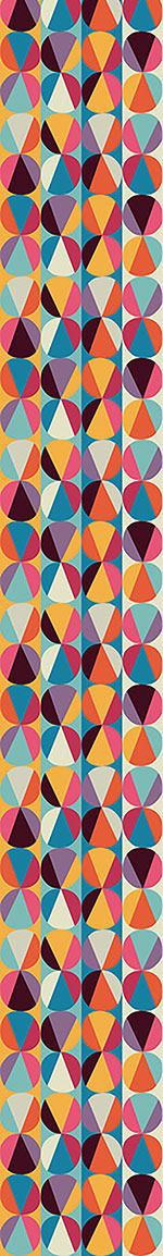 patterned-wallpaper-up-and-down-circles