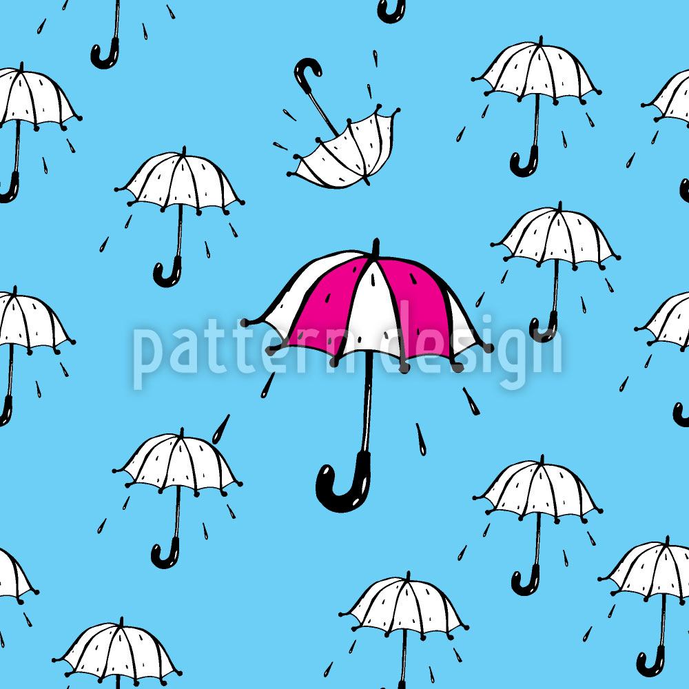 patterned-wallpaper-fun-in-the-rain