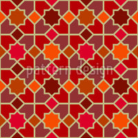 patterned-wallpaper-morocco-red