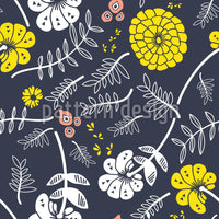 patterned-wallpaper-shiny-blossom-wind