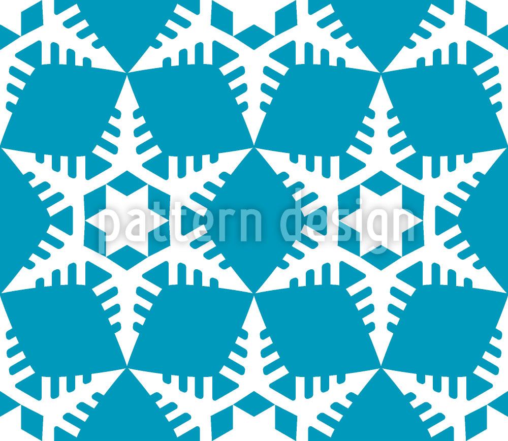 patterned-wallpaper-cut-out-snowflakes