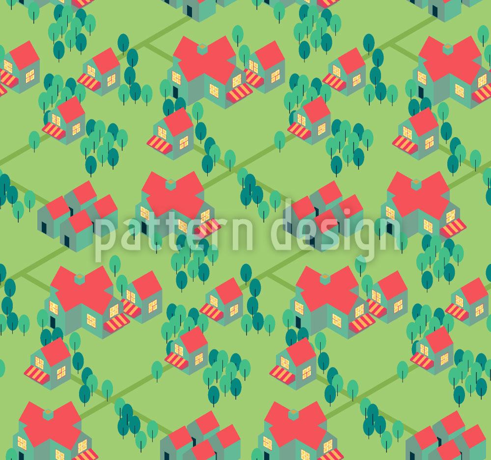 patterned-wallpaper-cartoon-suburbia