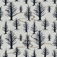 patterned-wallpaper-in-the-winter-forest