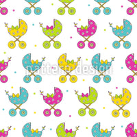 patterned-wallpaper-baby-buggy-parade