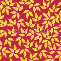 patterned-wallpaper-golden-leaf