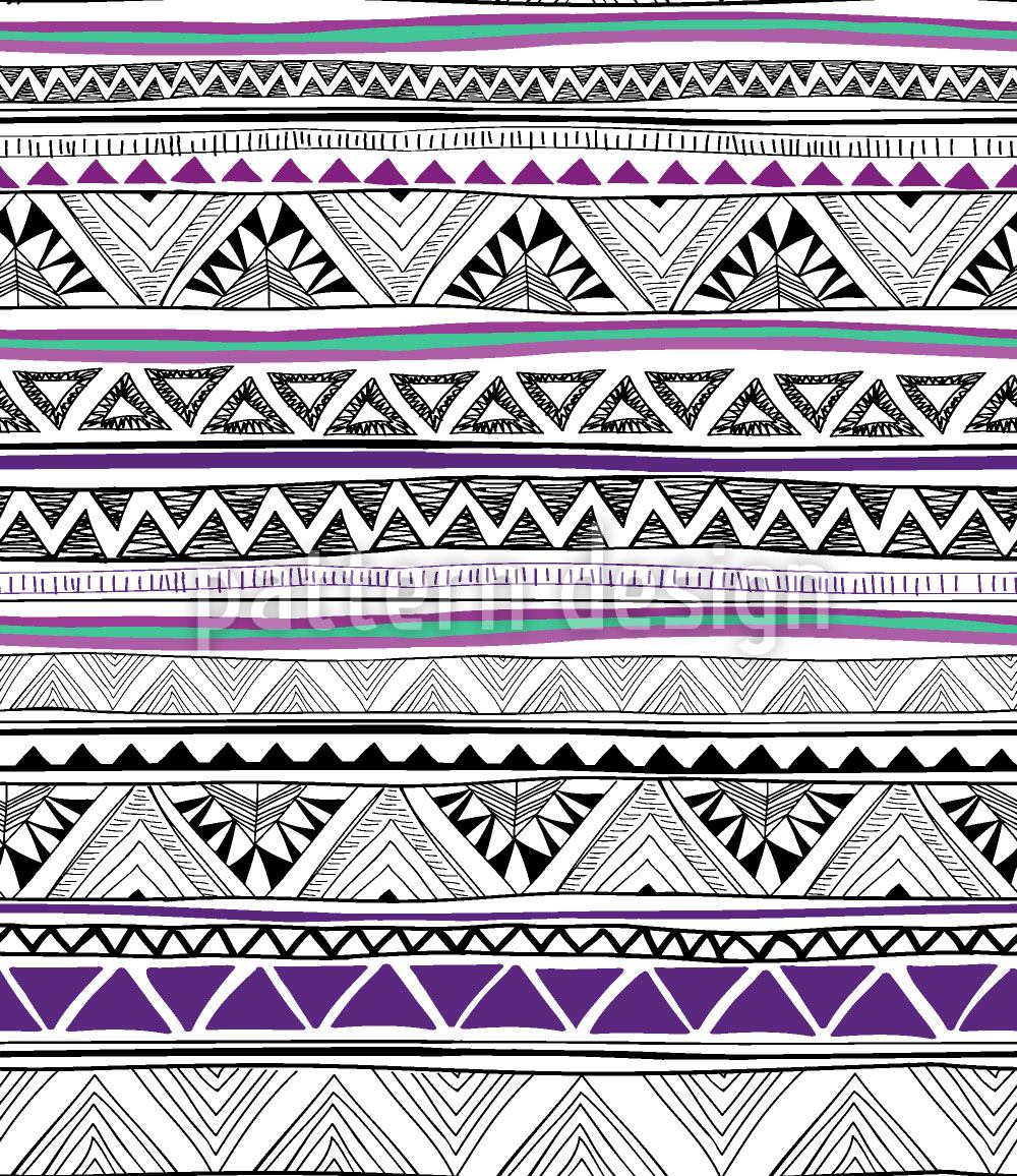 patterned-wallpaper-ethno-chevron