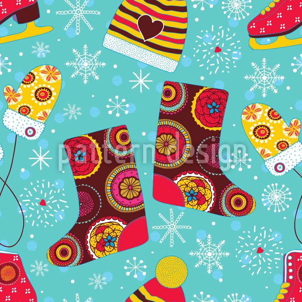 patterned-wallpaper-winter-fun