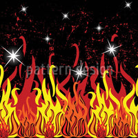 patterned-wallpaper-on-fire