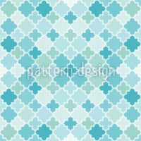 patterned-wallpaper-quatrefoil-mosaik