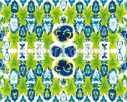 patterned-wallpaper-daysies-crystal-flacons