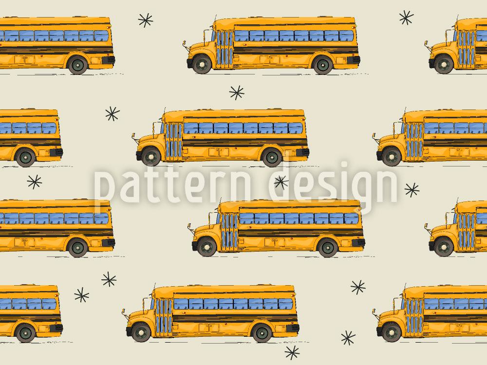 patterned-wallpaper-night-shift-of-a-school-bus