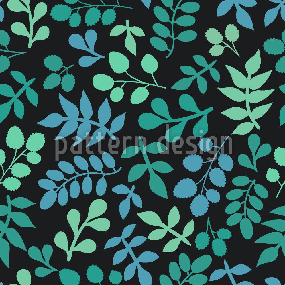 patterned-wallpaper-leaf-variations