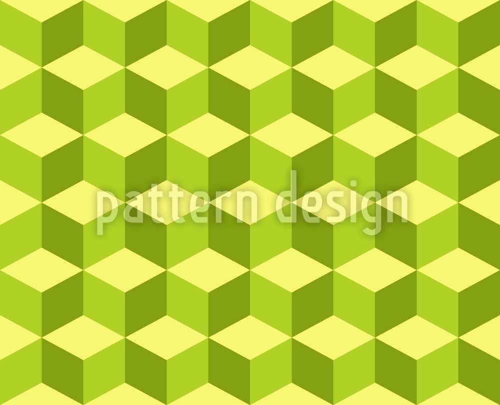 patterned-wallpaper-cube-in-the-spring