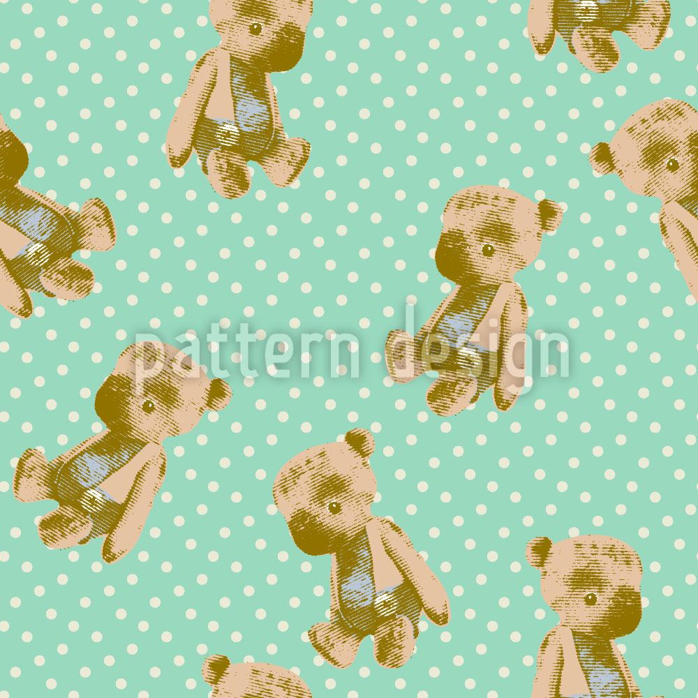 patterned-wallpaper-my-first-teddy