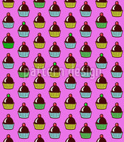 patterned-wallpaper-cupcakes