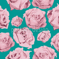 patterned-wallpaper-art-rose-emerald