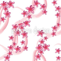 patterned-wallpaper-frangipani-blossoms