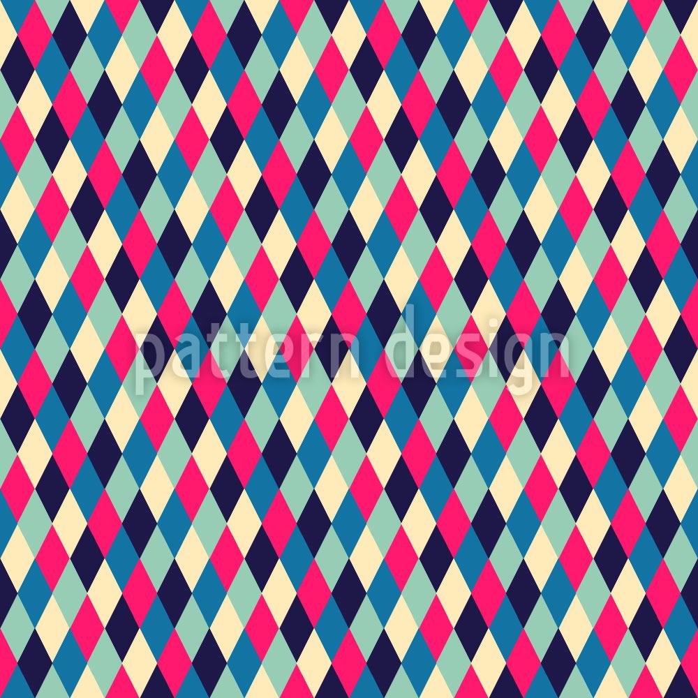 patterned-wallpaper-harlequin-diamonds