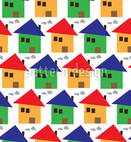 patterned-wallpaper-friendly-houses