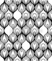 patterned-wallpaper-african-filaments-black-and-white